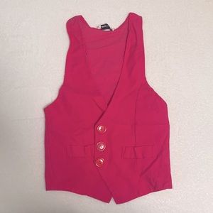 hot pink women’s vest